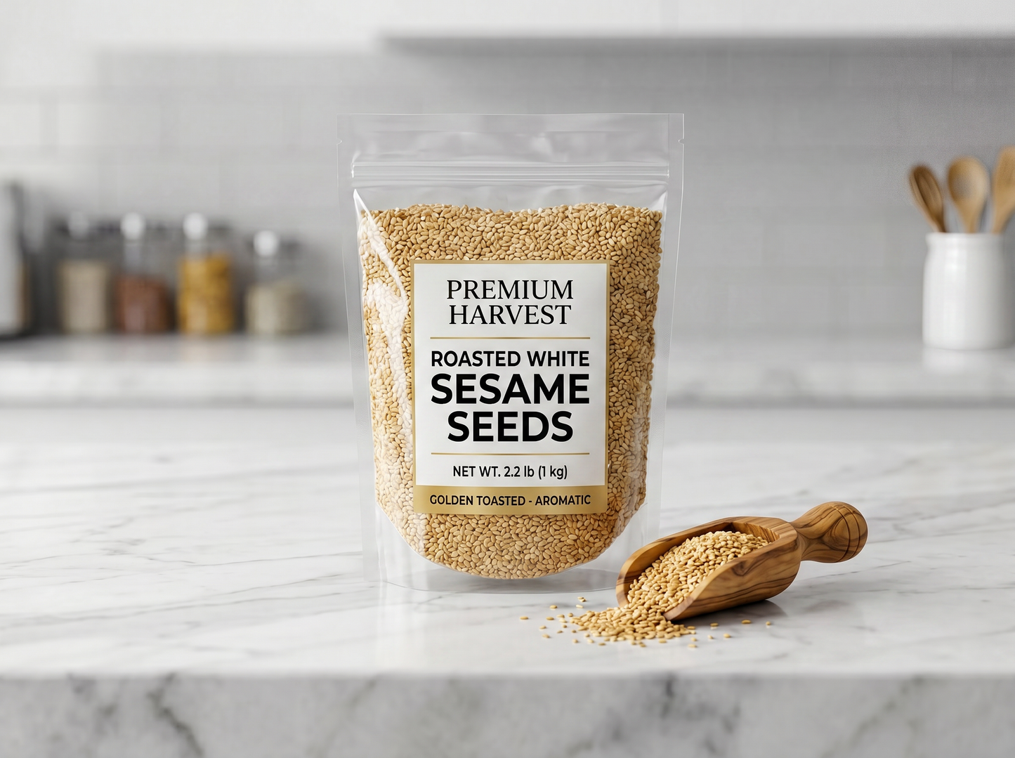 Sesame Roasted White